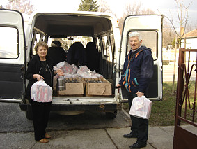 Dostava besplatnih toplih obroka